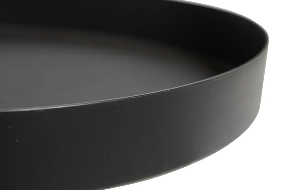 Spegelfat Svart Ø57 x 6 cm