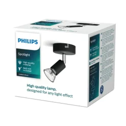 Spotlight Limbali Svart Philips