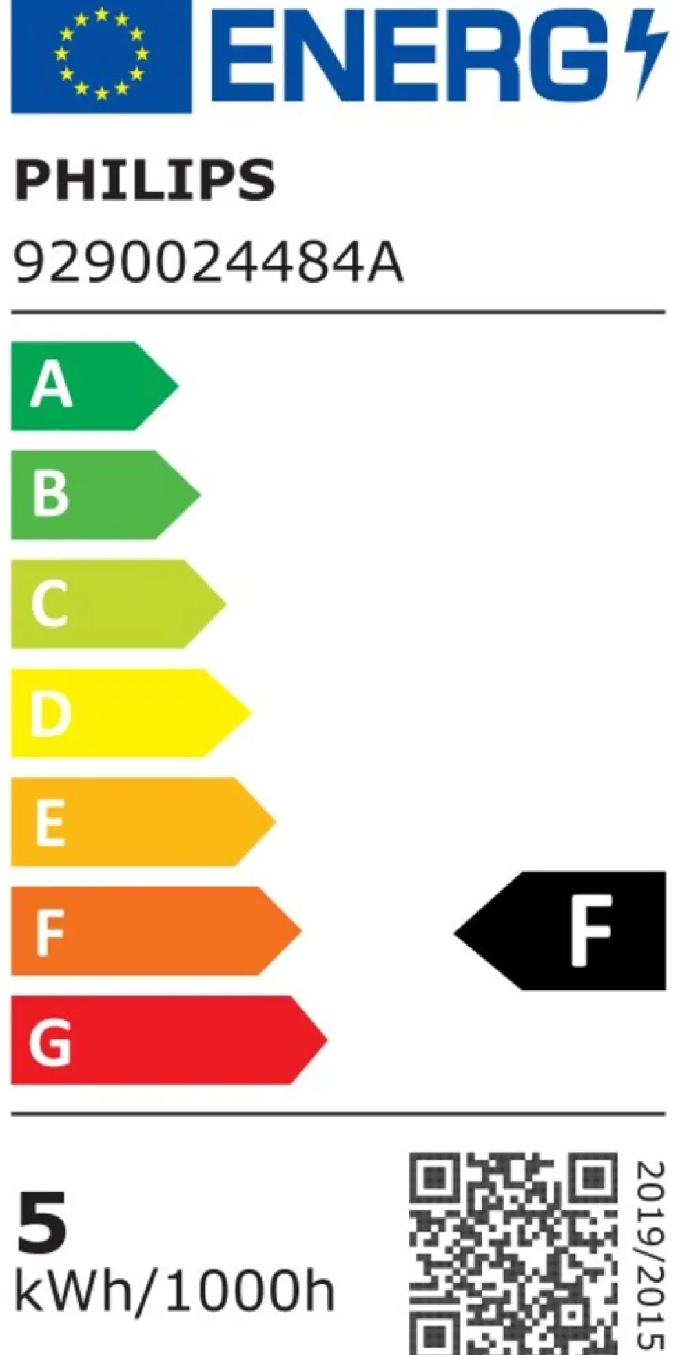 Spotlight Smart LED Färg 4,9W/50W Philips