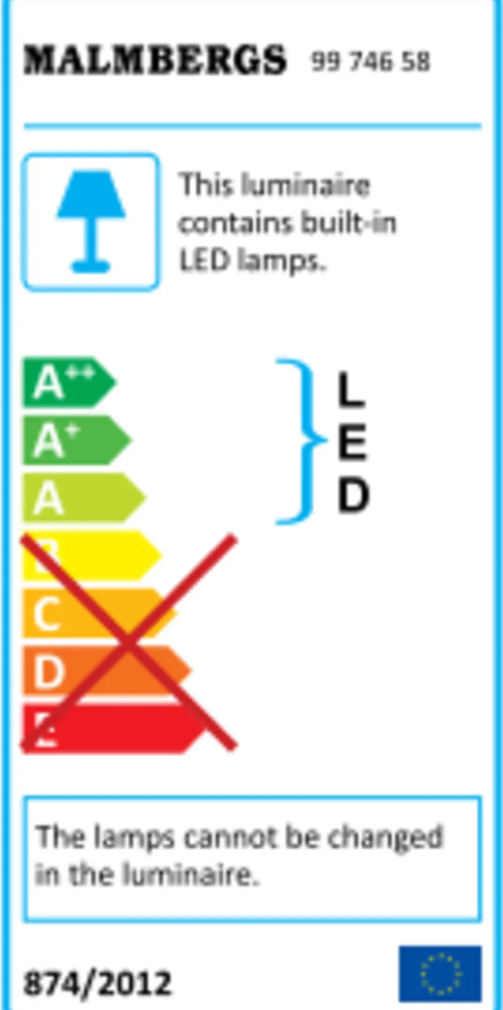 Spotlightset MD-29 3 x 1,2W Malmbergs