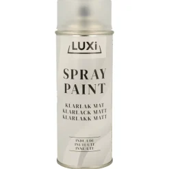 Sprayfärg Klarlack Matt 400 ml Luxi