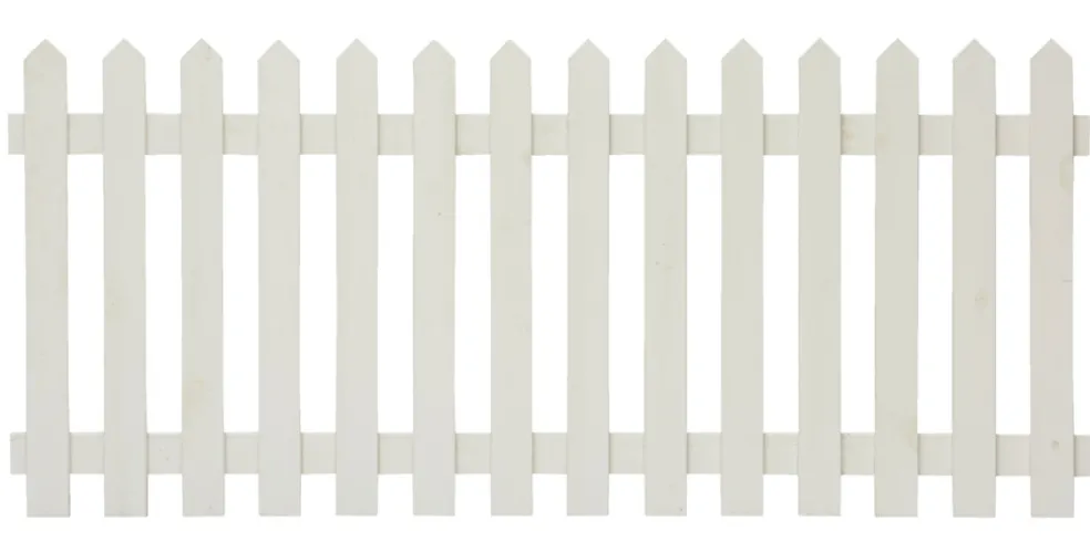 Staket Skagen Vit 180 x 80 cm