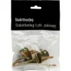 Stakethållarbeslag Gulkrom 4-pack