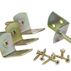 Stakethållarbeslag Gulkrom 4-pack