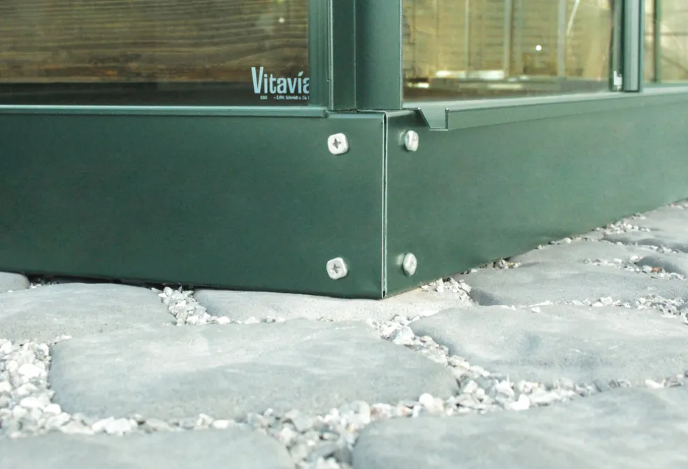 Stålsockel 2500 Grön 2,5 m² Vitavia