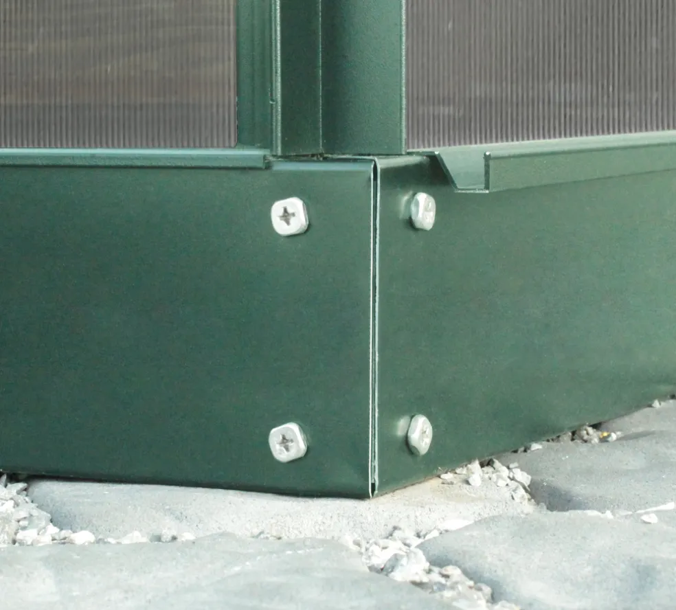 Stålsockel 2500 Grön 2,5 m² Vitavia