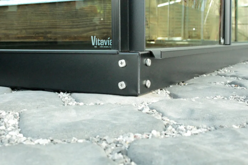 Stålsockel 9900 Svart 9,9 m² Vitavia