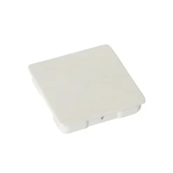 Stolphatt Vit 70 x 70 mm Steel Design