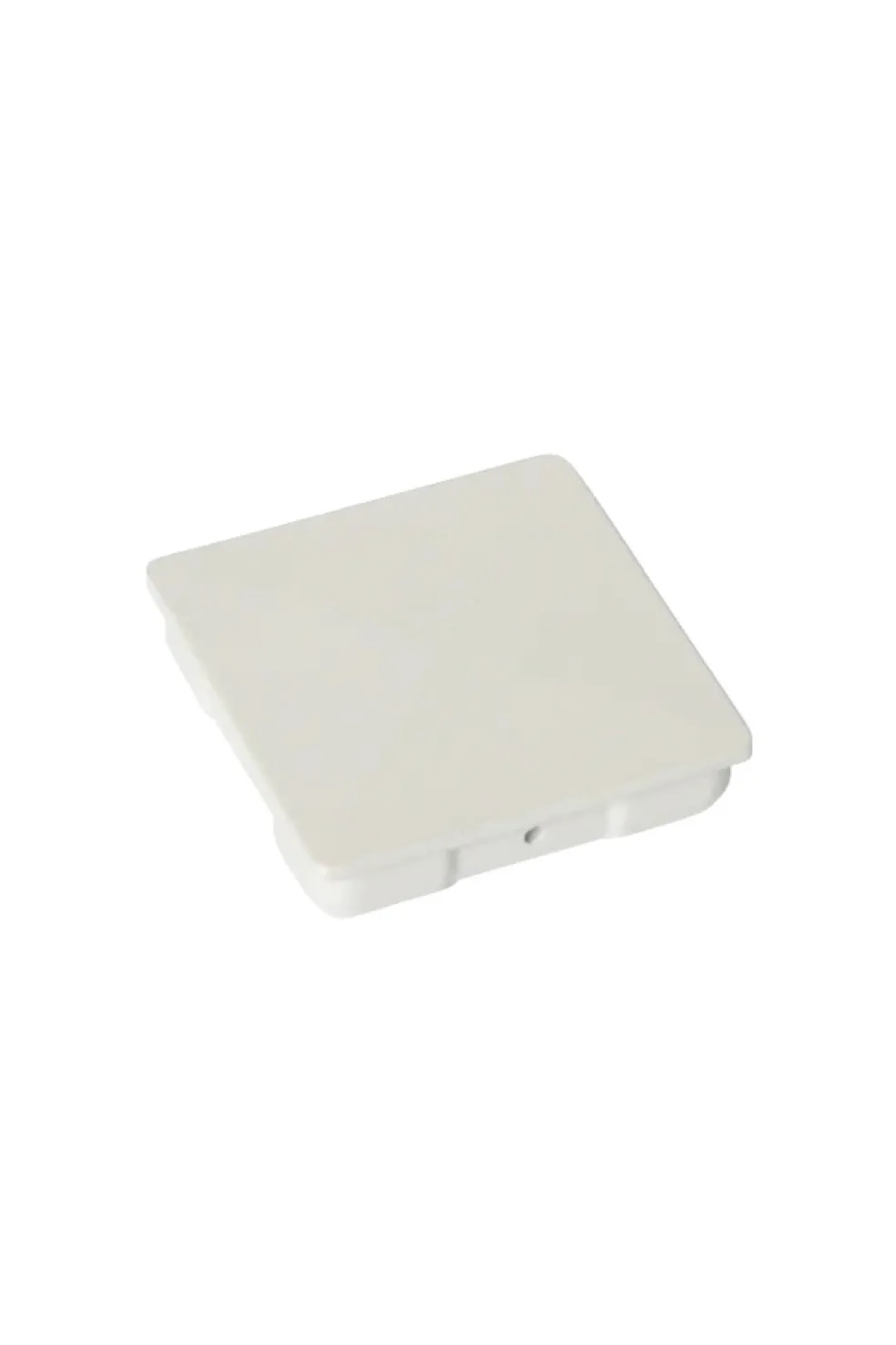 Stolphatt Vit 70 x 70 mm Steel Design