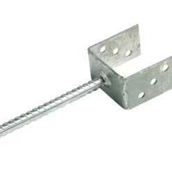 Stolphållare U-formad 98 x 60 mm
