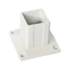 Stolpsko Vit 120 x 120 mm Steel Design