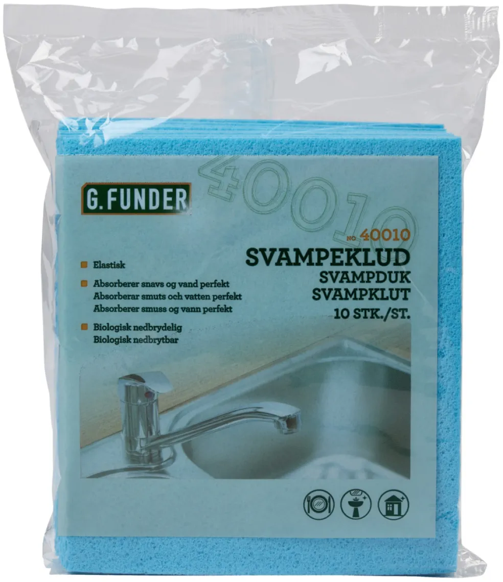 Svampduk 10-pack G. Funder