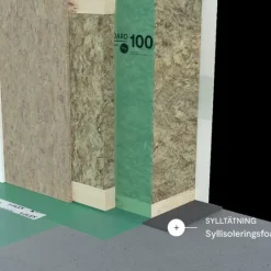 Syllisolering 145 x 7 mm - 10 m Tecca