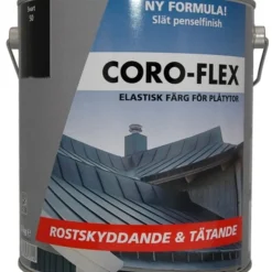 Tak & plåtfärg Vit 1 kg Coro-Flex
