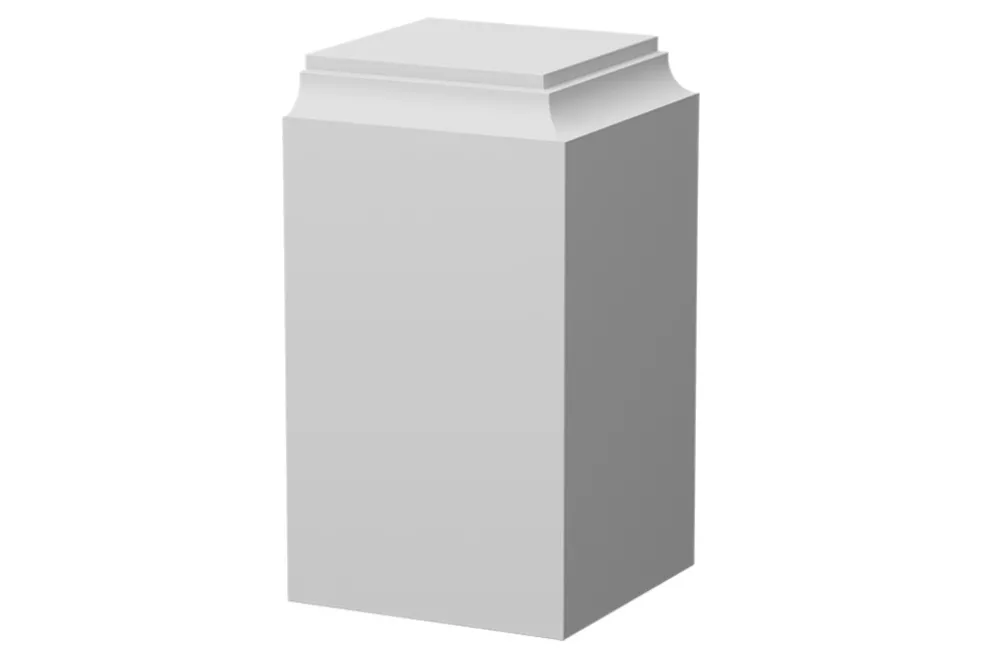 Takkloss Furu Vit 50 x 50 x 90 mm 2-pack EHL Prolist
