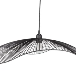 Taklampa Slokhatt Large Svart Ø75 cm