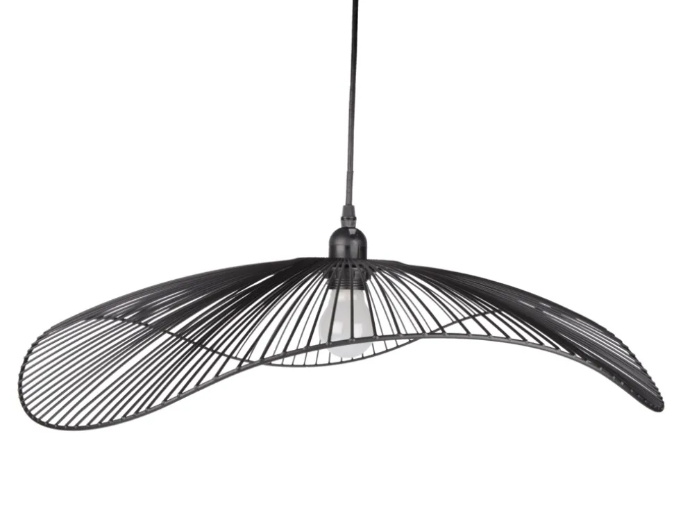 Taklampa Slokhatt Large Svart Ø75 cm