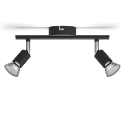 Takspotlight Limbali 2 spots Svart Philips