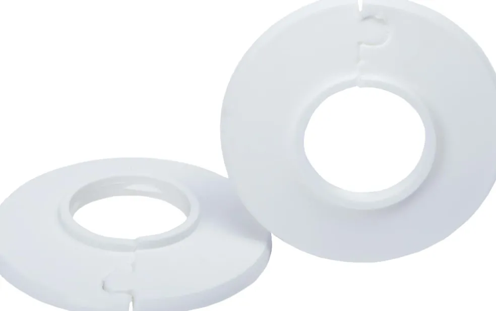 Täckbricka Vit Ø28 mm 2-pack Gelia