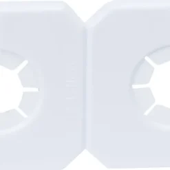 Täckbricka Vit Ø15 mm 2-pack Gelia