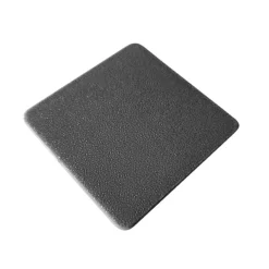 Täcklock t/staketstolpe Grå 50 x 50 mm Steel Design