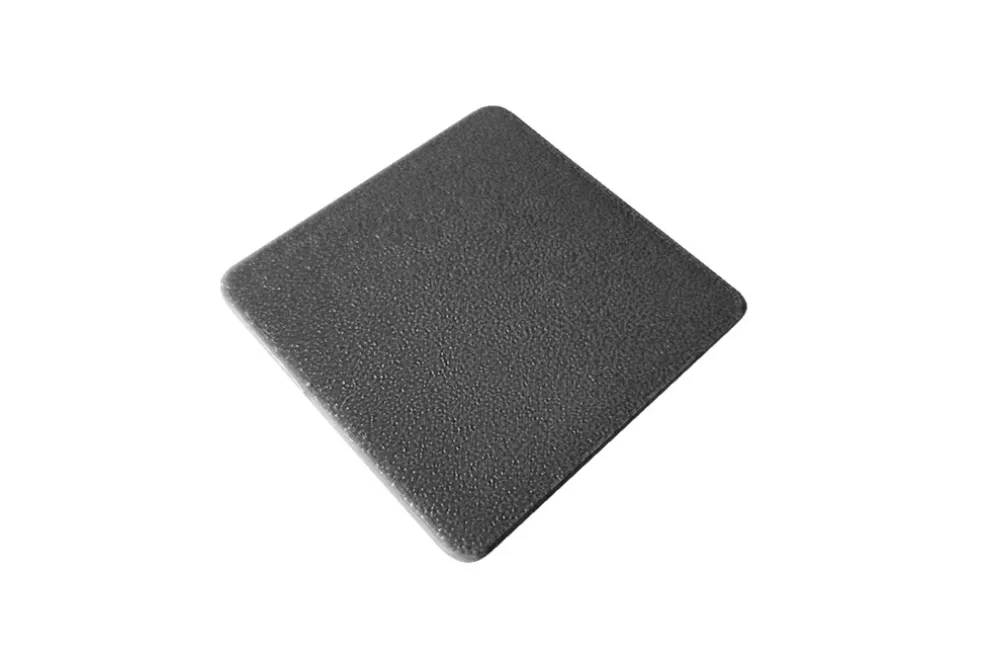 Täcklock t/staketstolpe Grå 50 x 50 mm Steel Design
