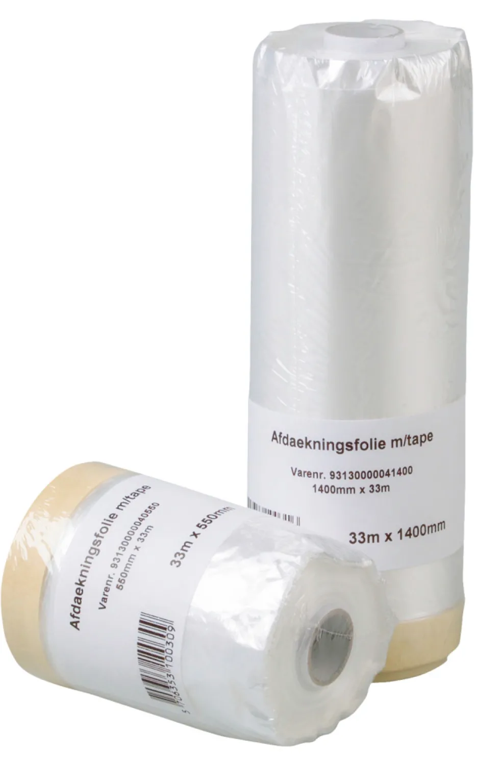 Täckplast m/tejp 55 cm x 33 m Luxi