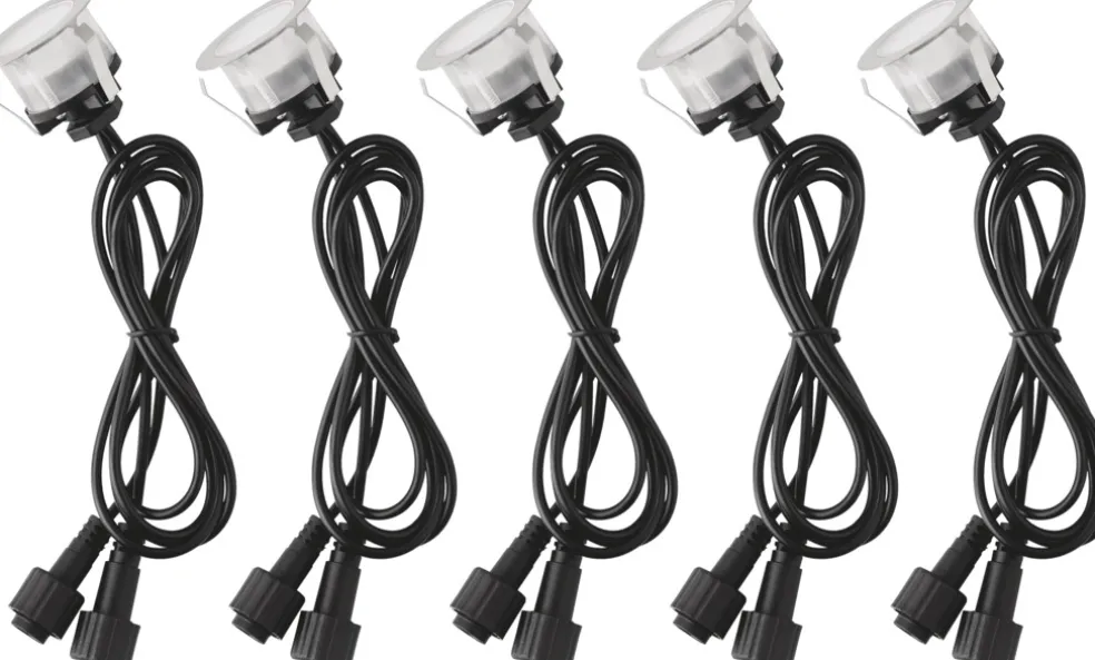 Terrasslampa Dot Infällbar 5-pack Malmbergs