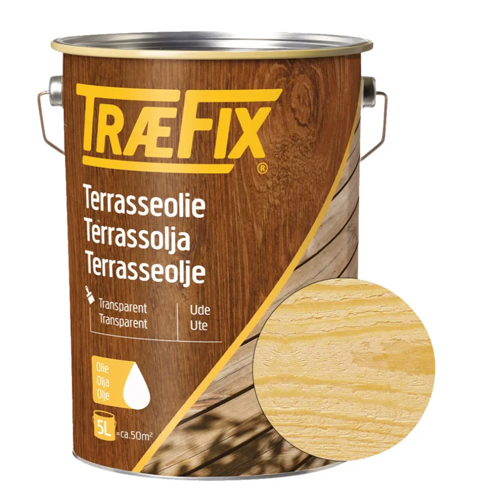 Terrassolja Klar 5 L Træfix