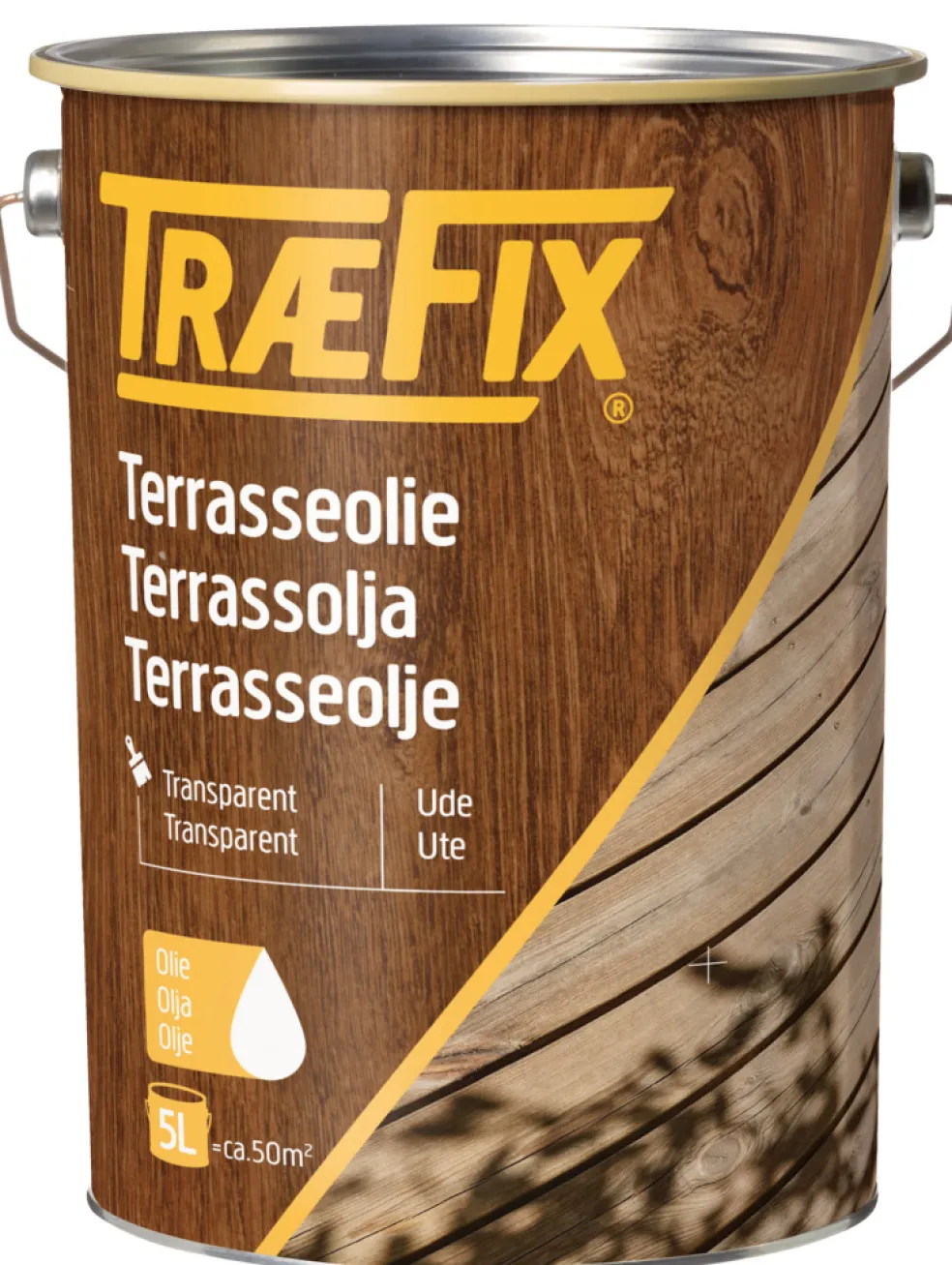Terrassolja Nyatoh 5 L Træfix