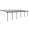 Terrasstak Feria 30,4 m² Antracit Canopia by Palram