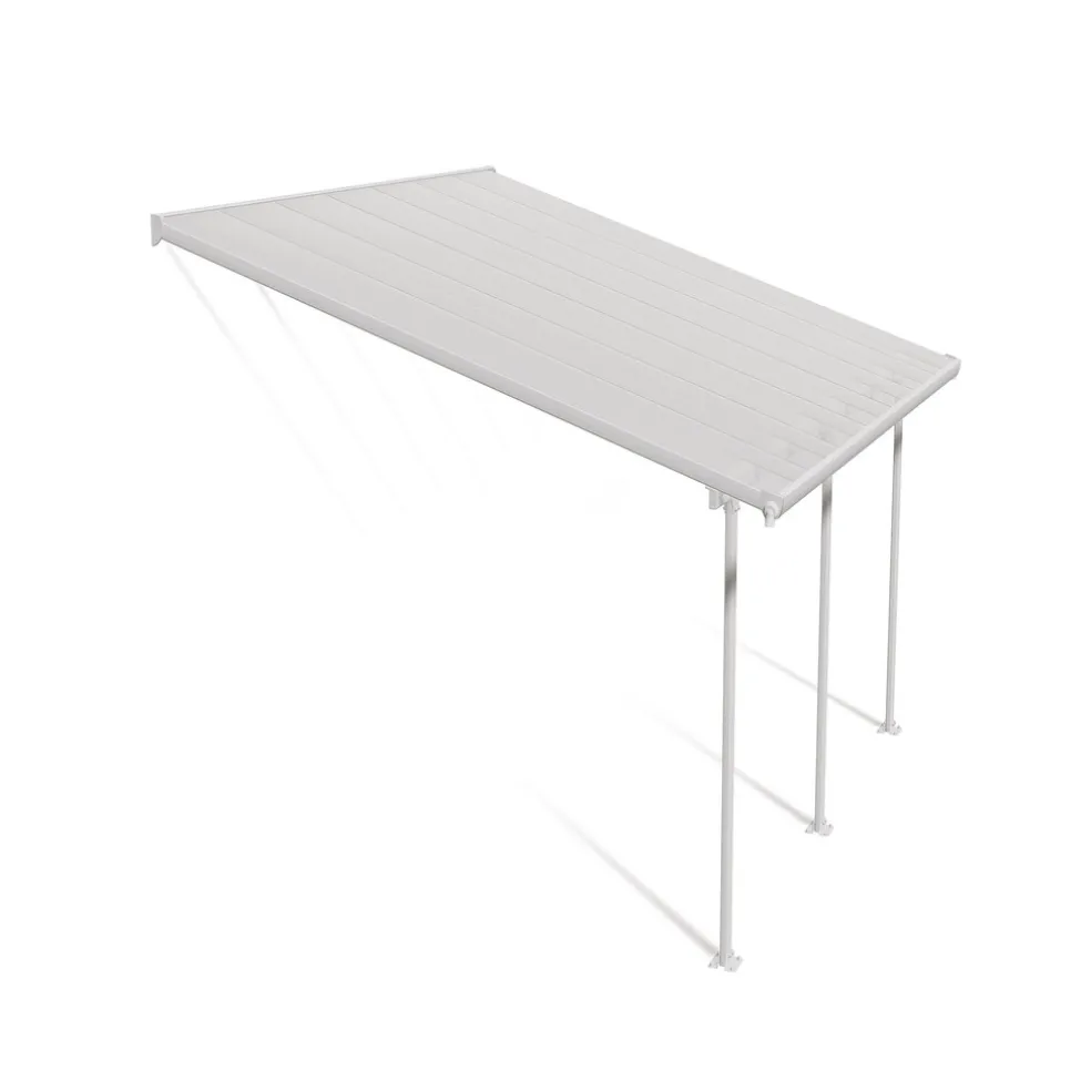 Terrasstak Feria 4 x 4,2 m Vit Canopia by Palram