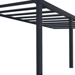 Terrasstak Stockholm 3,4 x 6,6 m Antracit Canopia by Palram