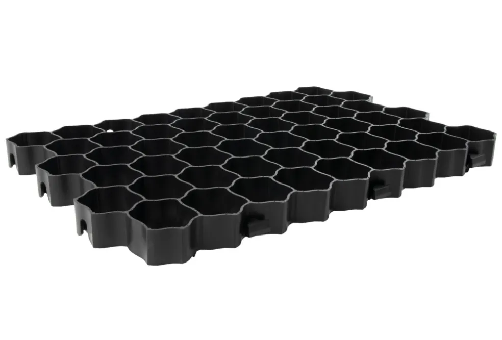 Terrängarmering Svart 600 x 400 x 40 mm 4-pack