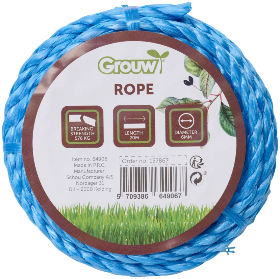 Tågvirke Ø6 mm x 20 m Grouw