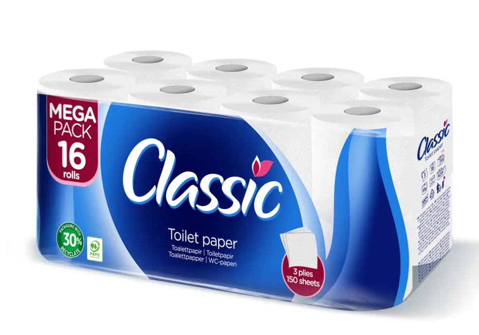 Toalettpapper 16-pack Classic