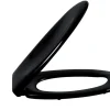Toalettsits Universal Svart Soft close REN