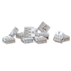 Toppklämma Öppningsbar 3-pol 4-pack