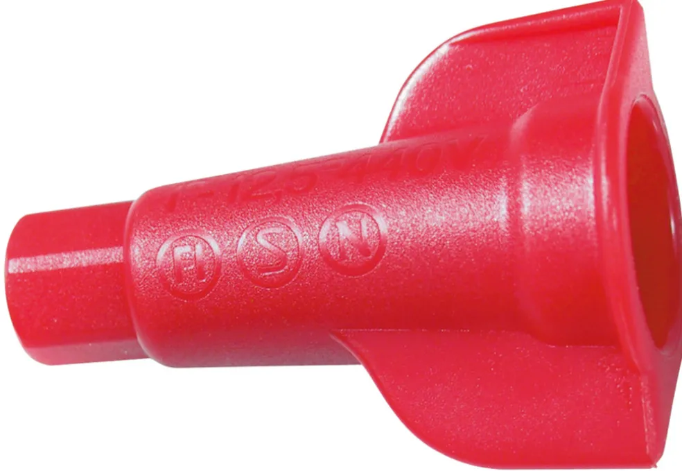 Toppklämma Röd 10-pack