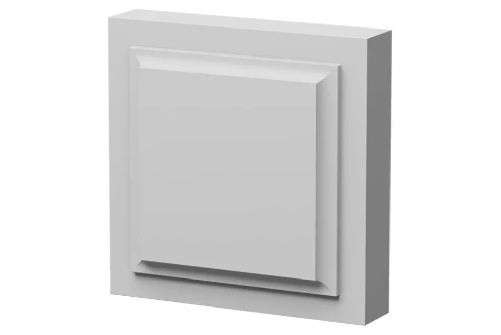 Toppkloss Furu Vit 75 x 75 x 28 mm 2-pack EHL Prolist