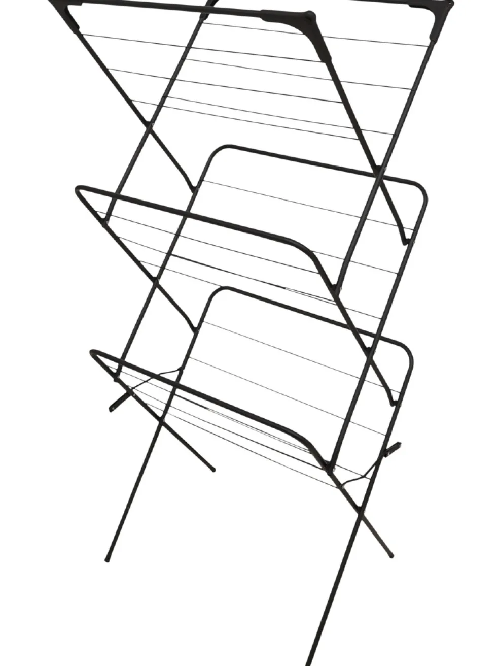 Torkställning Svart 62 x 50 x 138 cm - 14 m