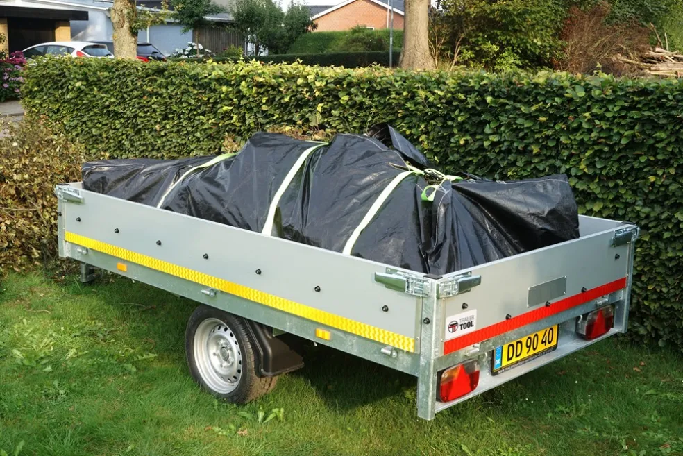Trailercover Flexi Svart 3 x 3,5 Basta
