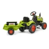 Traktor Claas m/släp Grön Falk