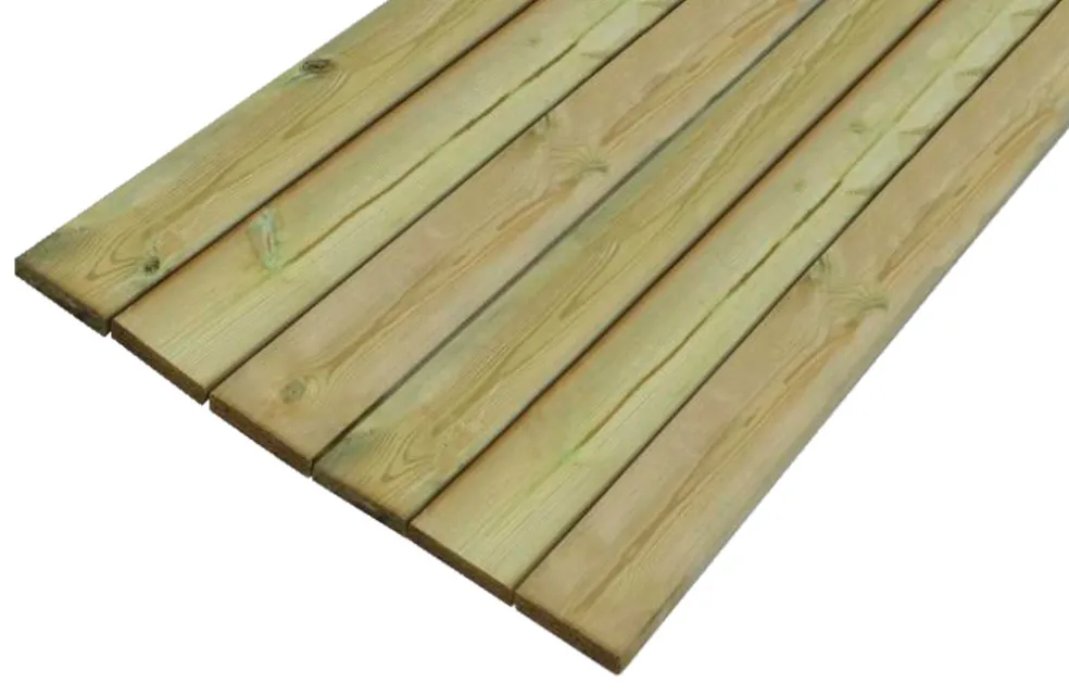 Trall Impregnerad 22 x 95 mm - 4,8 m Södra Wood
