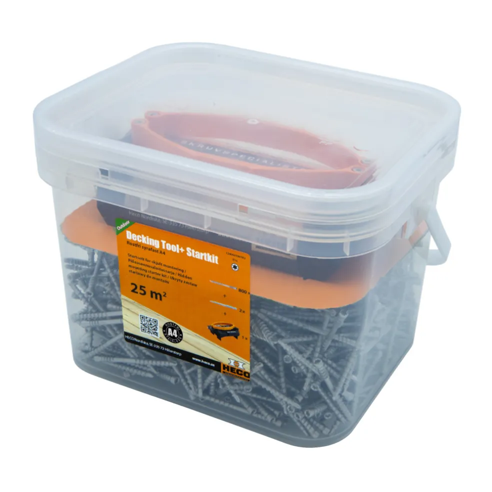 Trallkit Decking Tool+ A4 25 m² Heco