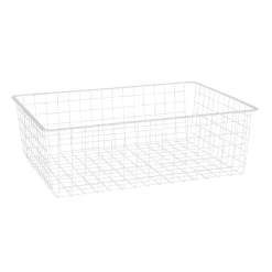 Trådback t/utdragsram Vit 60 x 40 x 18 cm Elfa