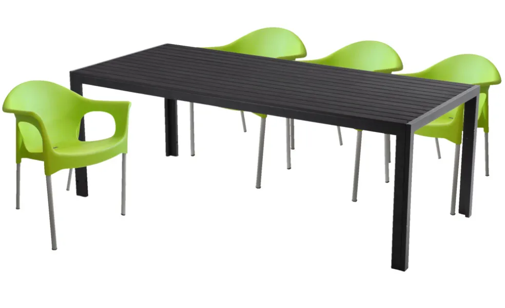 Trädgårdsbord Havanna 205 x 90 cm Sunlife