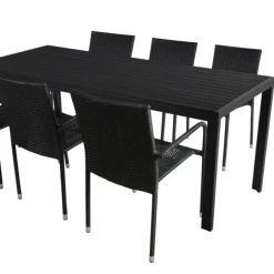 Trädgårdsbord Havanna 205 x 90 cm Sunlife