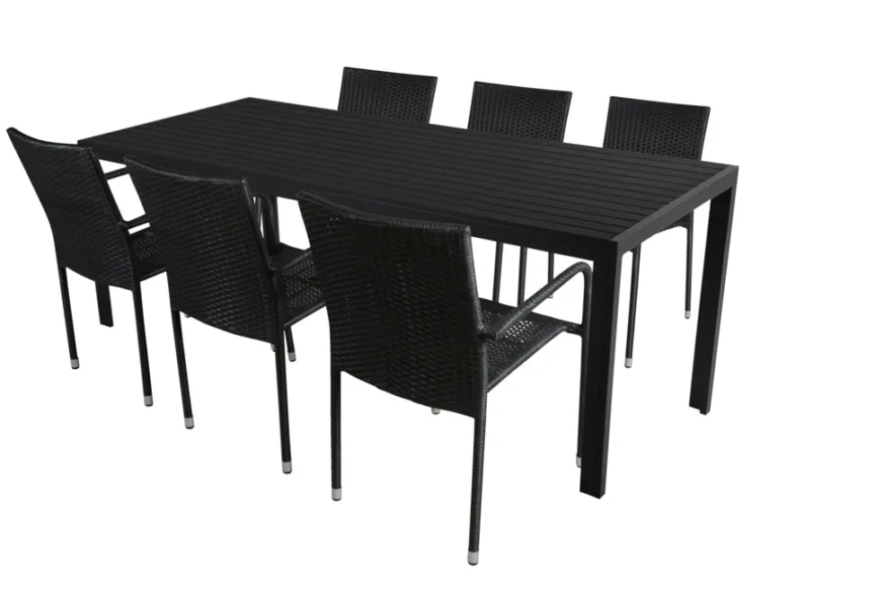 Trädgårdsbord Havanna 205 x 90 cm Sunlife
