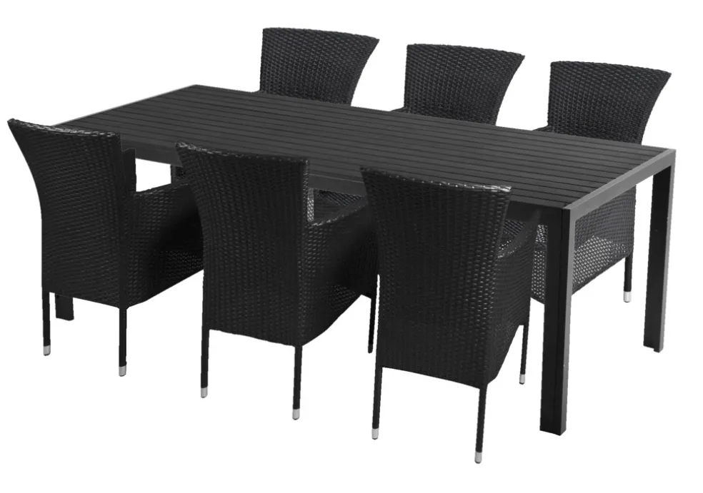 Trädgårdsbord Havanna 205 x 90 cm Sunlife